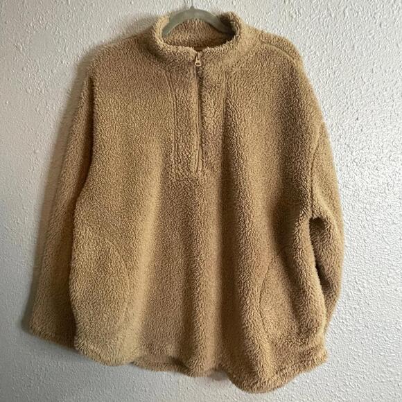 Koolaburra by UGG 1/4 zip Sherpa Pullover Size 1X - Picture 1 of 6